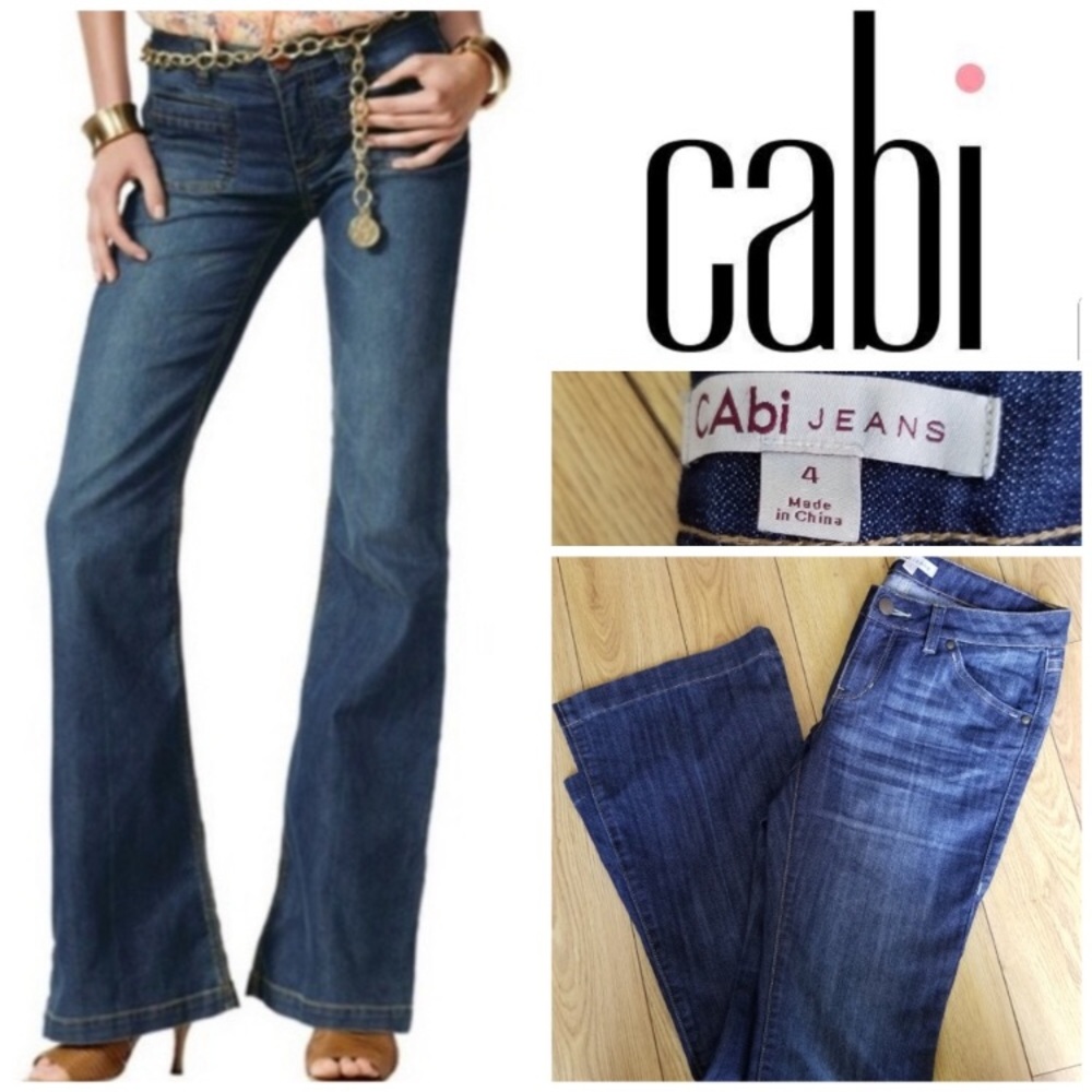 CAbi jeans flare leg style 881 L